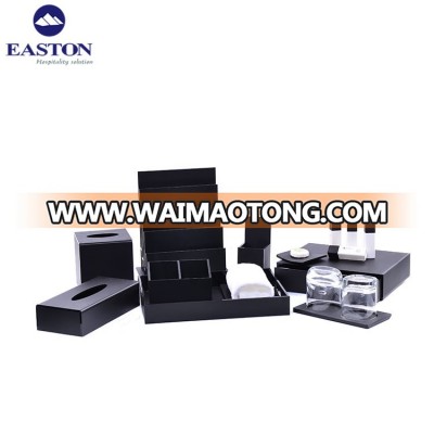 Wholesale novelty hotel leather amenities holders