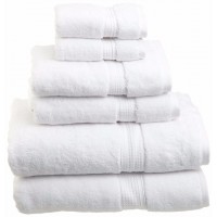 Custom 100% Turkish Cotton Towel Set Home Collection 6 Piece Luxury Hotel Washcloths Spa Includes Bath Hand Towel