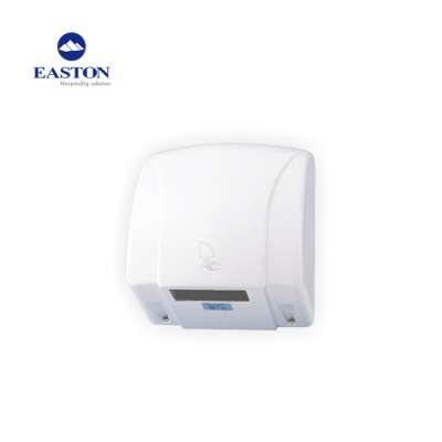 Hotel automatic sensor professional hand dryer automatic white plastic body wall mounted hand dryer